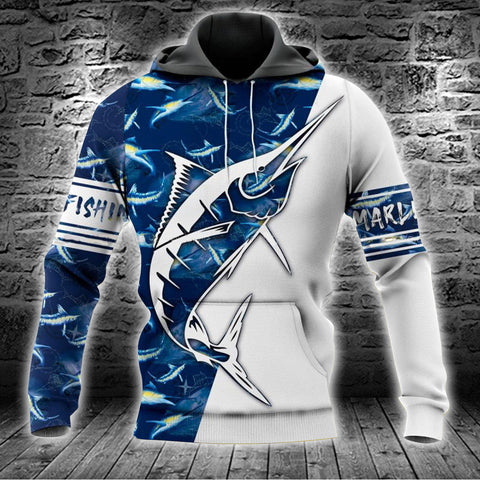 Mullbo Marlin Fishing All Over Printed Hoodie TT020123