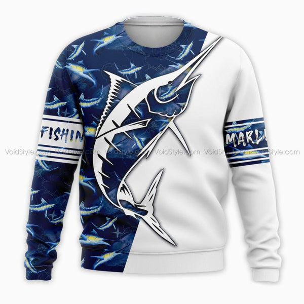 Mullbo Marlin Fishing All Over Printed Hoodie TT020123