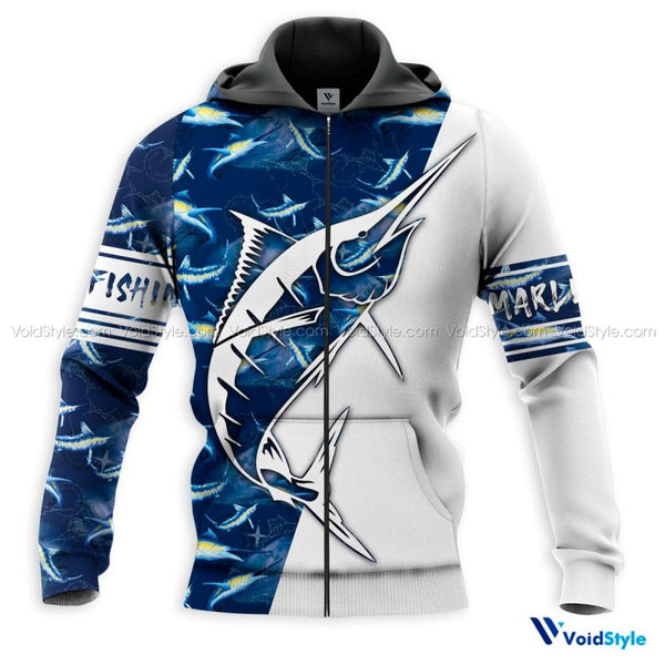 Mullbo Marlin Fishing All Over Printed Hoodie TT020123