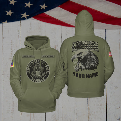 Mullbo Eagle Warrior with America 3D All Over Print