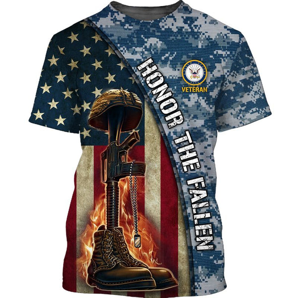 Mullbo Honor The Fallen Navy Veteran - VVT8482