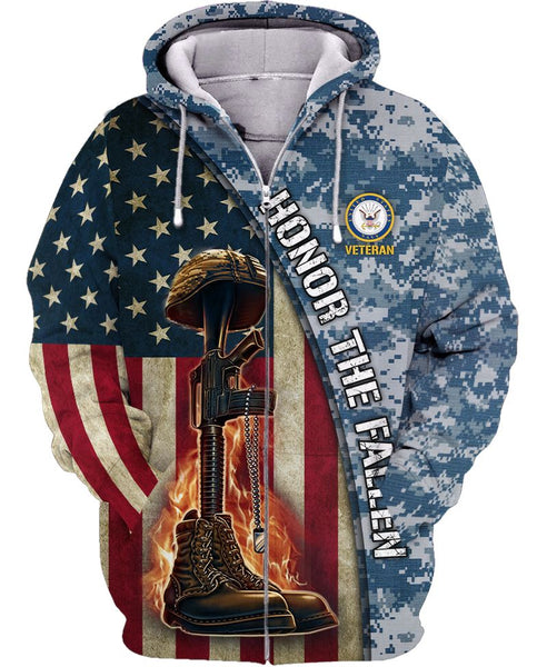 Mullbo Honor The Fallen Navy Veteran - VVT8482