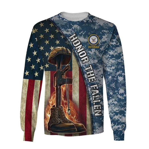 Mullbo Honor The Fallen Navy Veteran - VVT8482