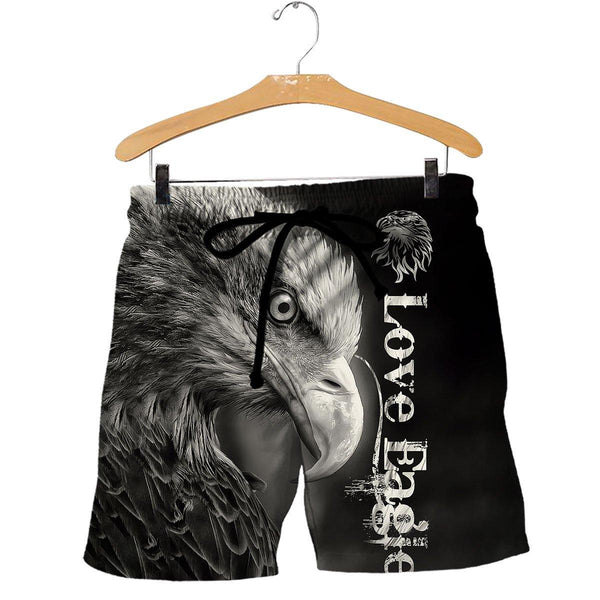 Mullbo Love Eagle All 3D All Over Printed Shirts For Men