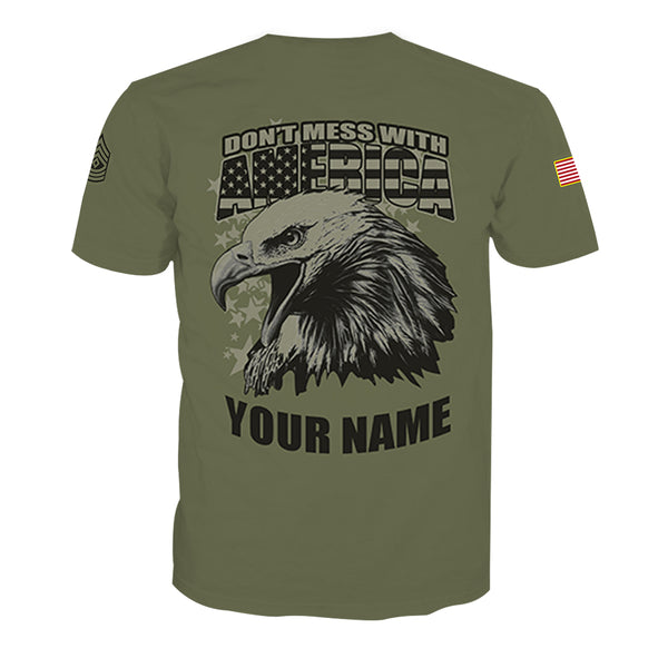 Mullbo Eagle Warrior with America 3D All Over Print