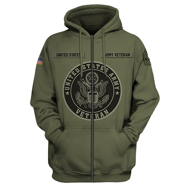 Mullbo Eagle Warrior with America 3D All Over Print